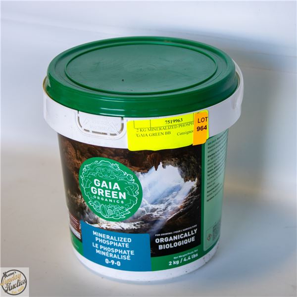2 KG MINERALIZED PHOSPHATE GAIA GREEN BB