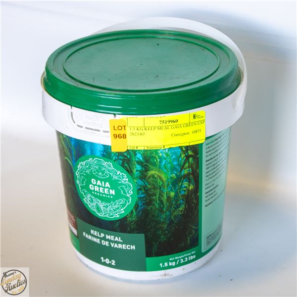 1.5 KG KELP MEAL GAIA GREEN EXP 2023/07