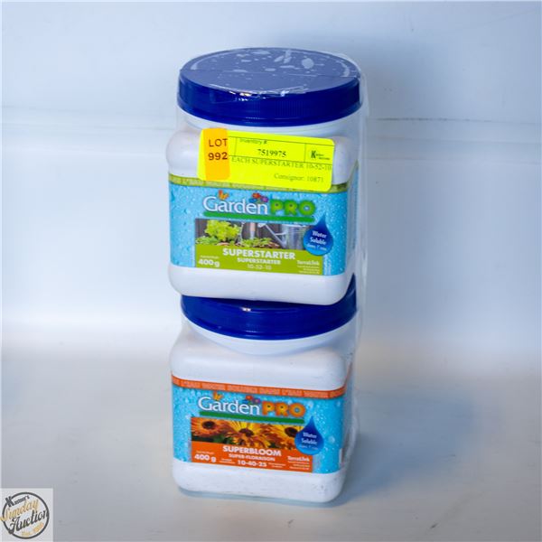 400 G EACH SUPERSTARTER 10-52-10 &