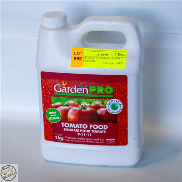 1 KG TOMATO FOOD 9-11-11 WITH KELP LIQUID