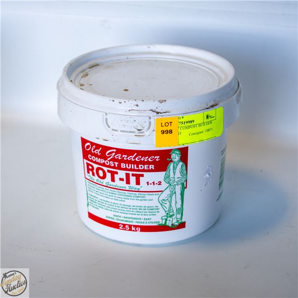 2.5 KG ROT-IT COMPOST BUILDER 1-1-2 COMPOST