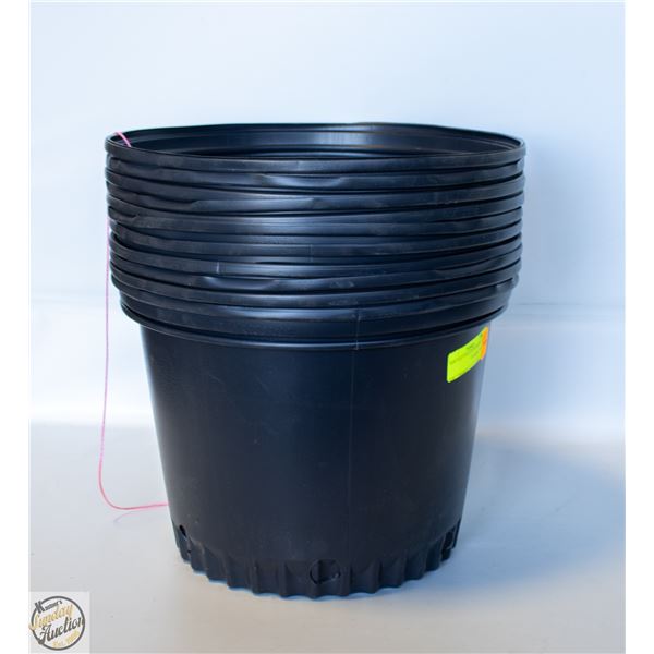 NEW 10 @ 5 GALLON NURSERY POT