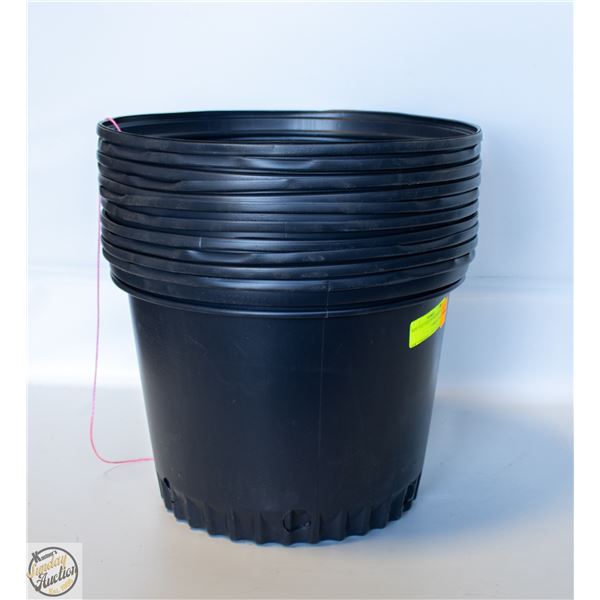 NEW 10 @ 5 GALLON NURSERY POT