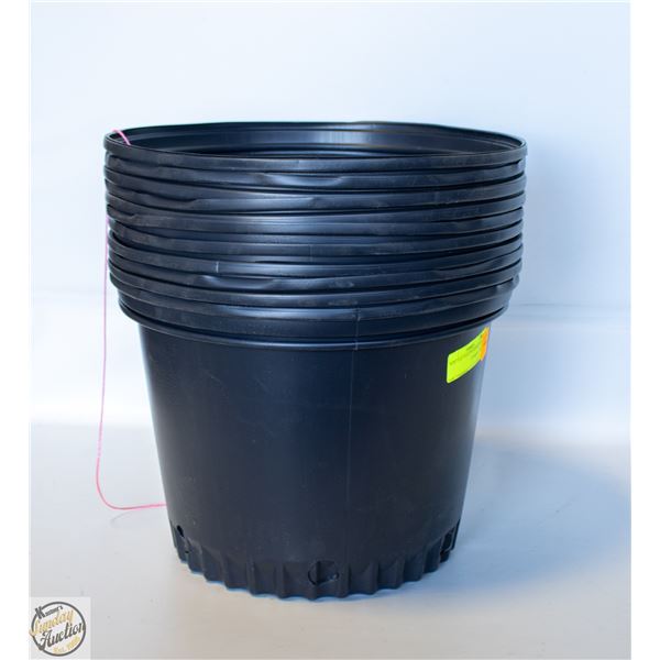 NEW 10 @ 5 GALLON NURSERY POT
