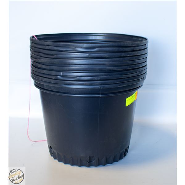 NEW 10 @ 5 GALLON NURSERY POT