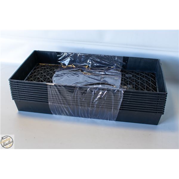 NEW 10 MESH BOTTOM 1020 TRAYS FOR