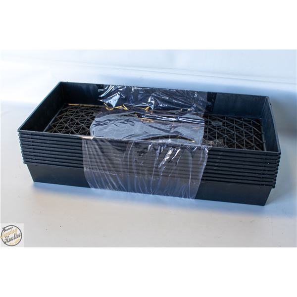 NEW 10 MESH BOTTOM 1020 TRAYS FOR