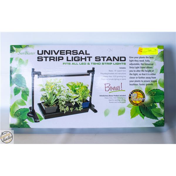 ADJUSTABLE LIGHT STAND FOR GROWING