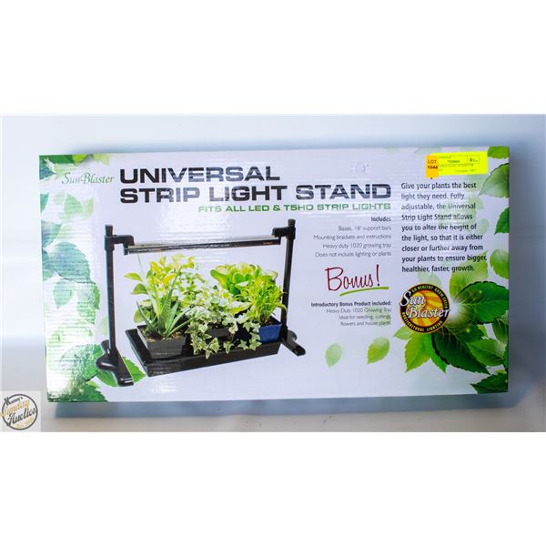 ADJUSTABLE LIGHT STAND FOR GROWING
