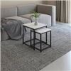 Image 1 : NEW 2 PC APPOLLO ROLAND NESTING SIDE TABLES
