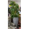 Image 1 : 7FT SILK BAMBOO PLANT IN LARGE PLANTER