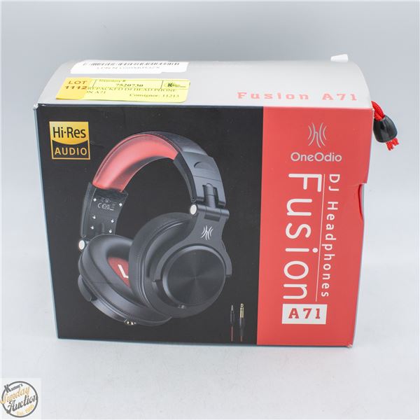 NEW REPACKED DJ HEAD PHONE FUSION A71