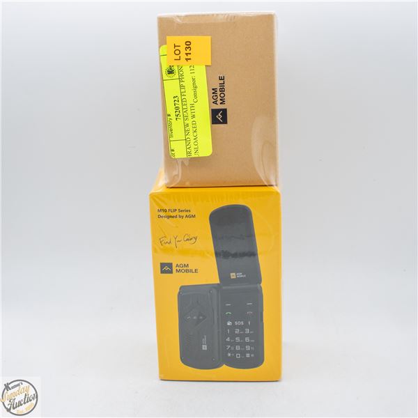 BRAND NEW SEALED FLIP PHONE UNLOCKED WITH