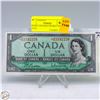 Image 1 : CANADA ONE DOLLAR BILL 1954 S/N 5283582