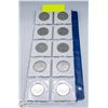 Image 2 : CANADIAN 50 CENT COINS BETWEEN YRS 1968-1991