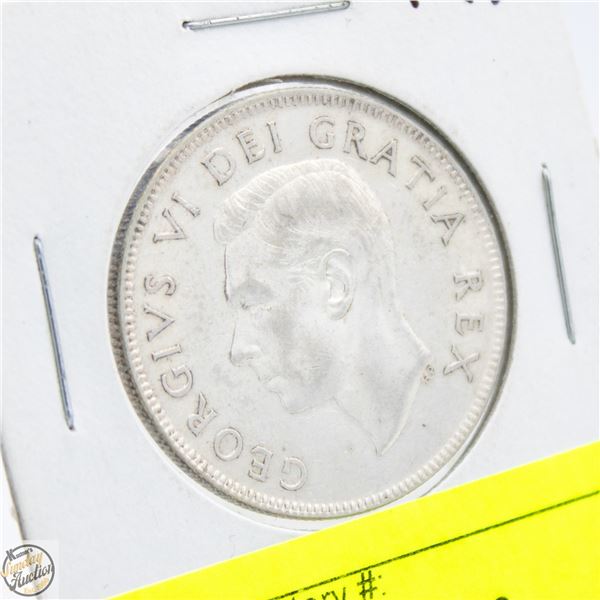 1952 CANADA SILVER 50 CENT COIN