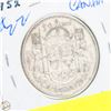 Image 2 : 1952 CANADA SILVER 50 CENT COIN