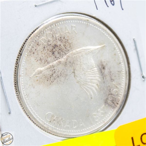 1967 CANADA SILVER DOLLAR