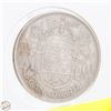 Image 2 : 1943 CANADA SILVER 50 CENT COIN