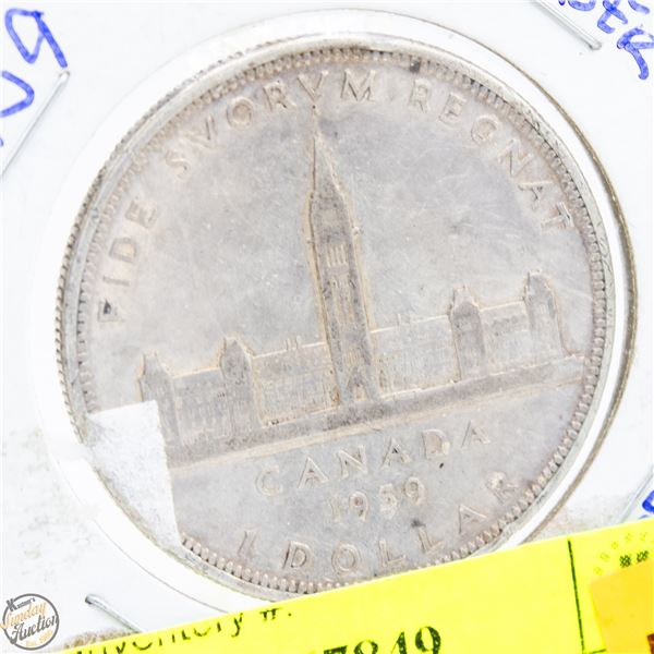 1939 CANADA SILVER DOLLAR
