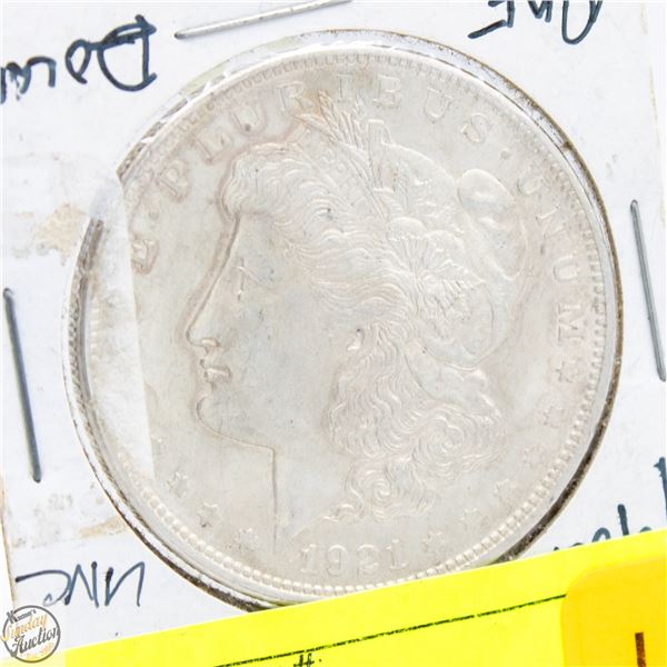1921 MORGAN SILVER DOLLAR 24.06 GRAMS
