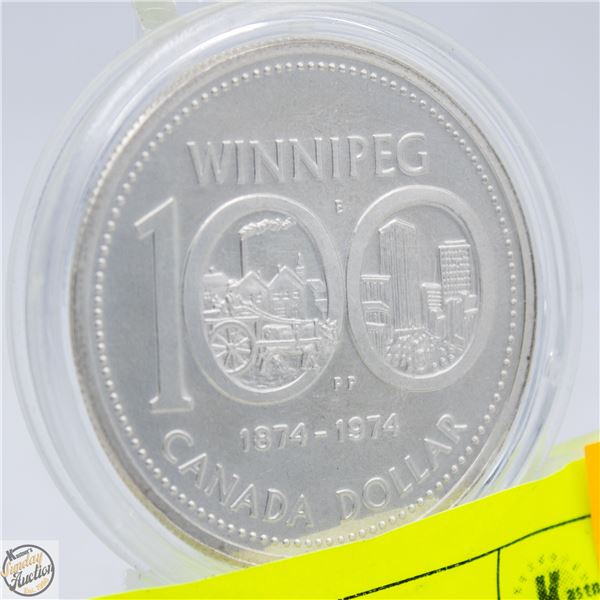 1974 CANADA SILVER DOLLAR