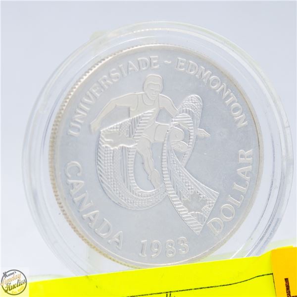 1983 CANADA SILVER DOLLAR WORLD