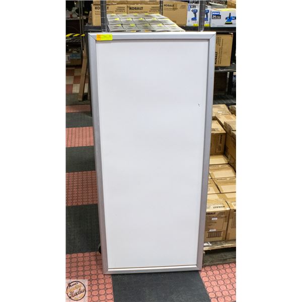 COMMERCIAL ADVERTISING SIGN BOARD- 50" X 22"