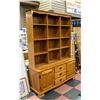 Image 1 : SOLID MAPLE BUFFET & HUTCH