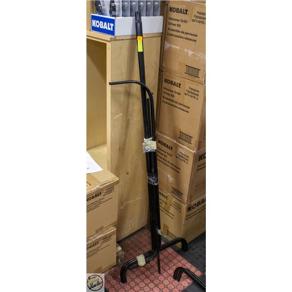 IKEA BLACK METAL CLOTHES RACK- 60" X 40"