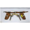 Image 1 : PAIR CAP GUNS IN HOLSTERS