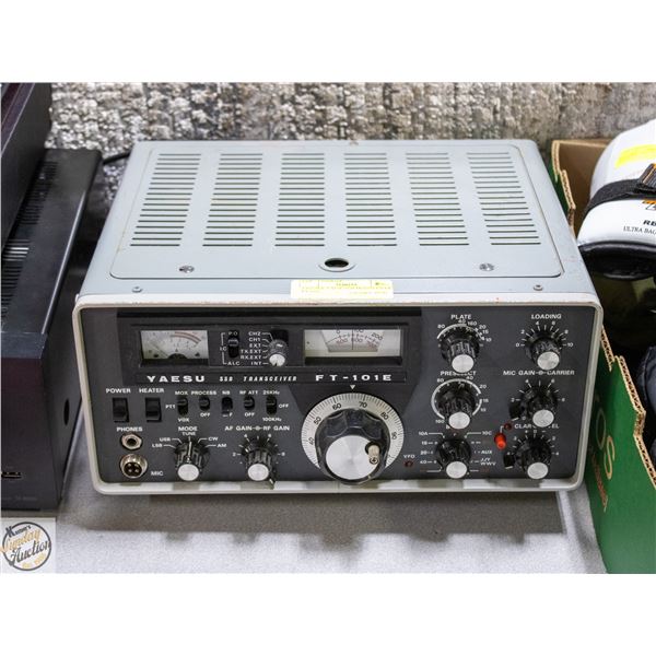 VINTAGE YAESU SSB TRANSCEIVER FT-101E