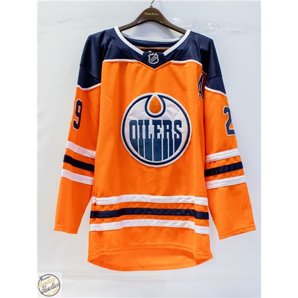 OILERS DRAISAITL #29 JERSEY ADULT SIZE M