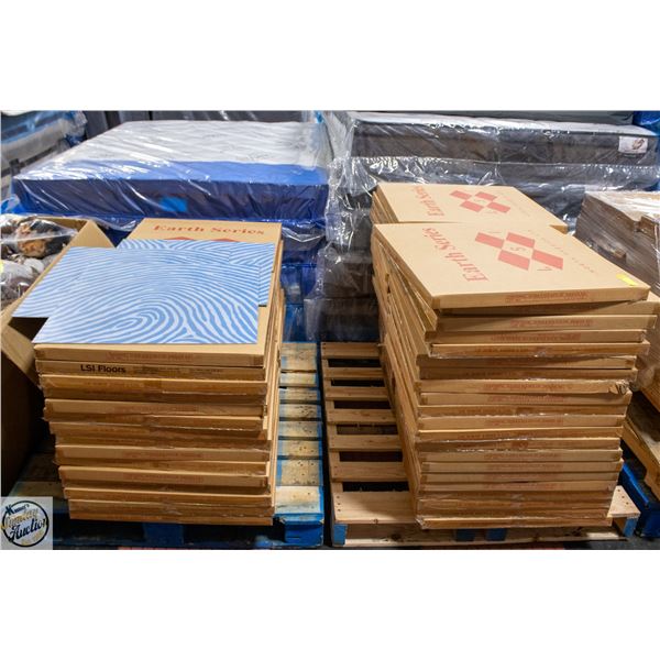 2800 SF - 2MM SKY BLUE GLUEDOWN VINYL - FP9005