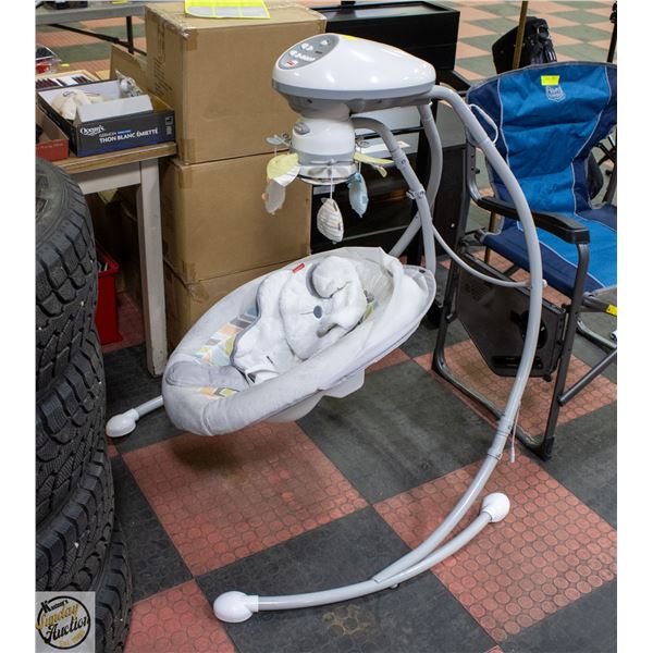 FISHER-PRICE "SWEET SNUGAPUPPY DREAMS CRADLE N'