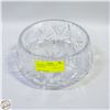 Image 1 : PINWHEEL GLASS BOWL 8" DIAMETER