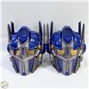 Image 1 : LOT OF 2 TRANSFORMER VOICE CHANGING HELMETS