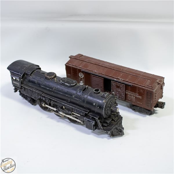 LOT OF 2 LIONEL TRAINS 1 ENGINE & 1 CARGO