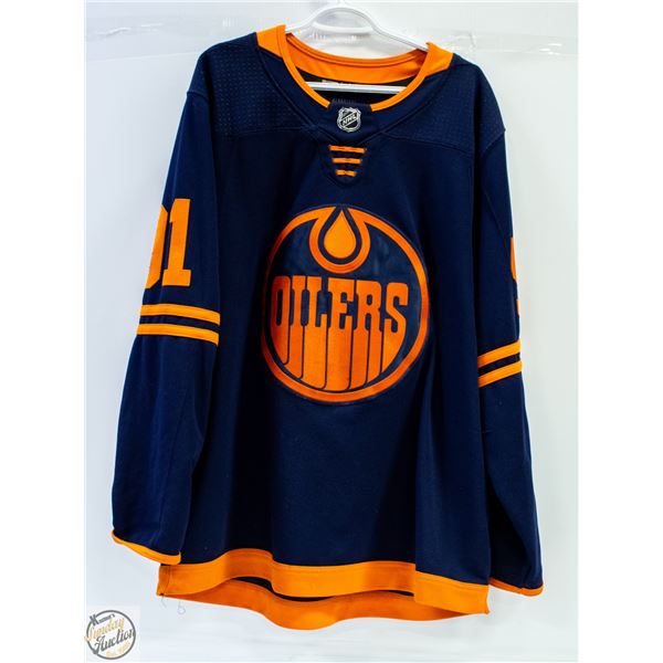 SIZE 56 KANE OILERS JERSEY OFFICIAL CCM NHL