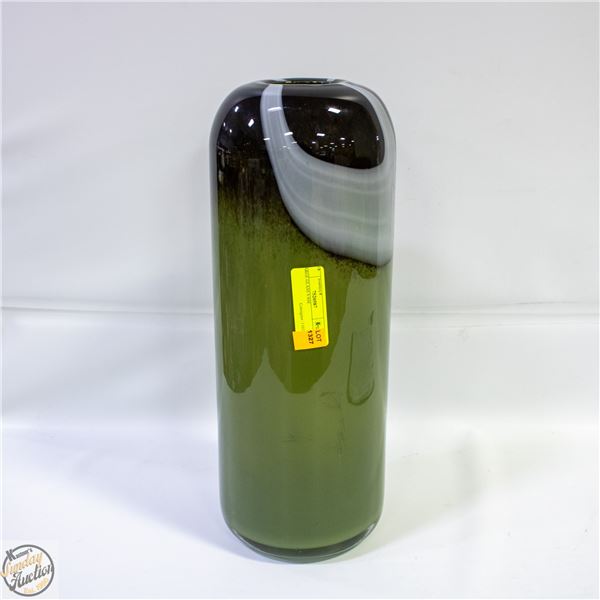 LARGE GLASS VASE