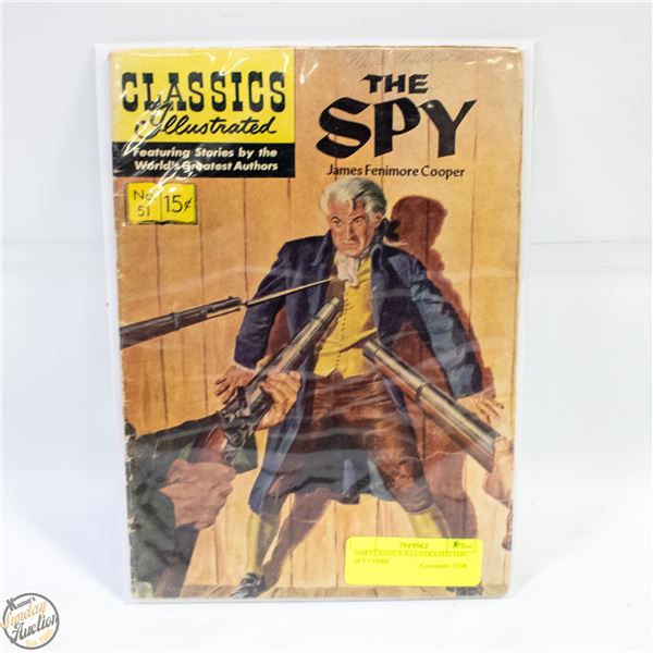 1948 CLASSICS ILLUSTRATED THE SPY COMIC