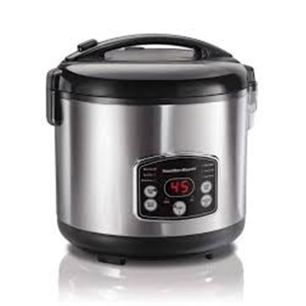 NEW WITH BOX HAMILTON BEACH RICE COOKER 10-CUP