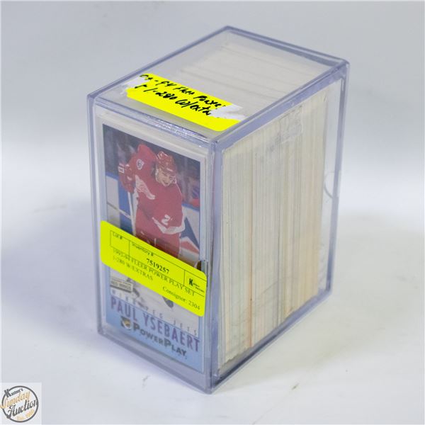 1993-94 FLEER POWER PLAY SET 1-280 W/EXTRAS