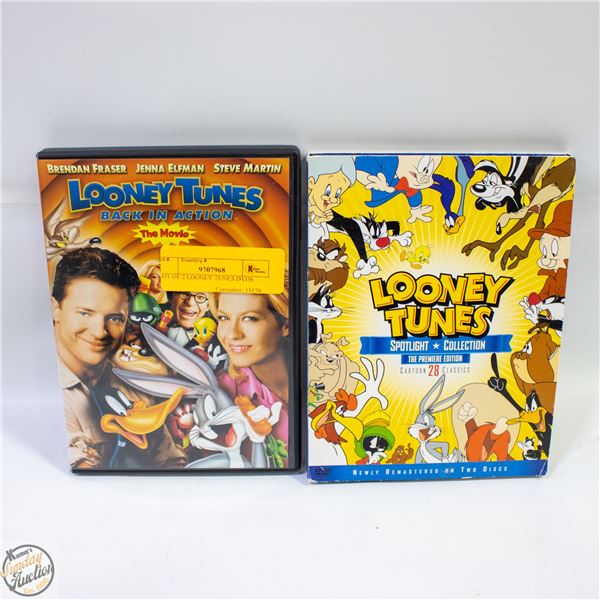 LOT OF 2 LOONEY TUNES DVDS