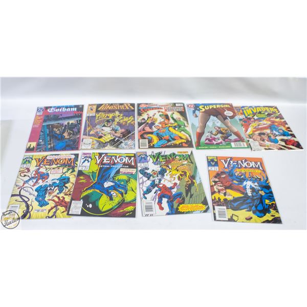 LOT OF 10 COLLECTOR COMICS