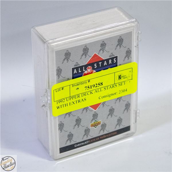 1992 UPPER DECK ALL STARS SET WITH EXTRAS