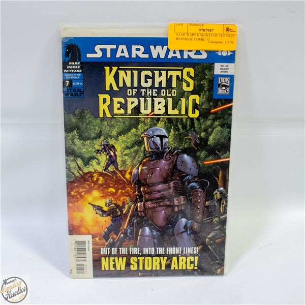 STAR WARS KNIGHTS OF THE OLD REPUBLIC COMIC #7