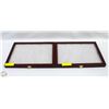 Image 1 : 2 DISPLAY CASES 14" X 11"