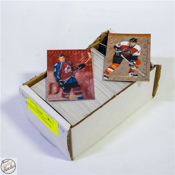 BOX HOCKEY 1995-96 DUNRUSS PRINTED SIGNATURES