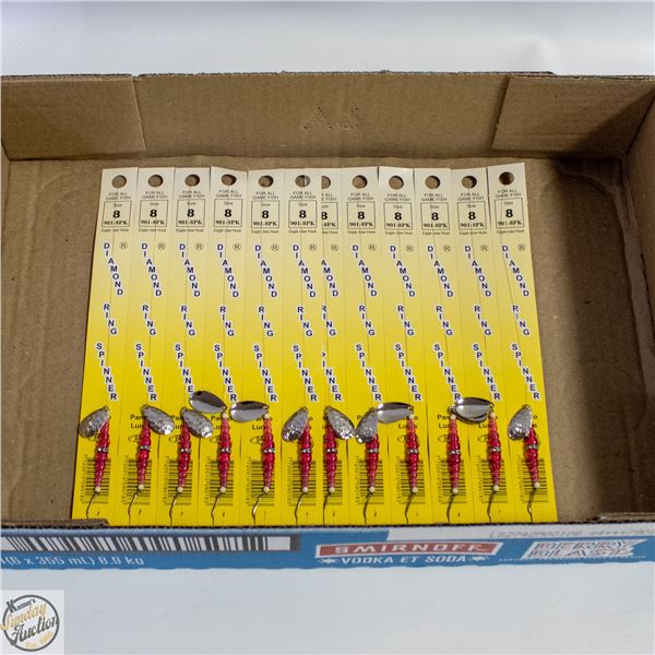 12 DIAMOND RING SPINNERS